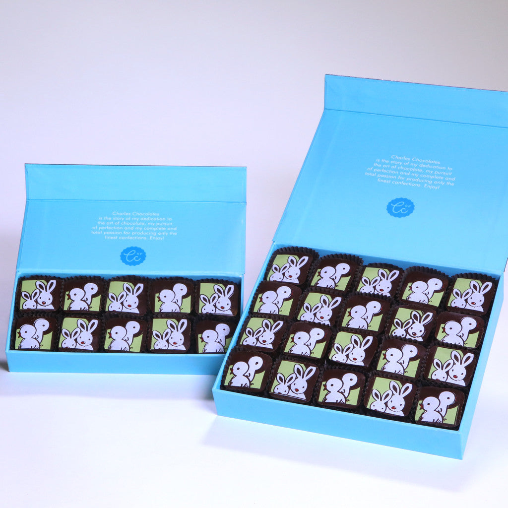 Easter Fleur de Sel Caramels - Charles Chocolates