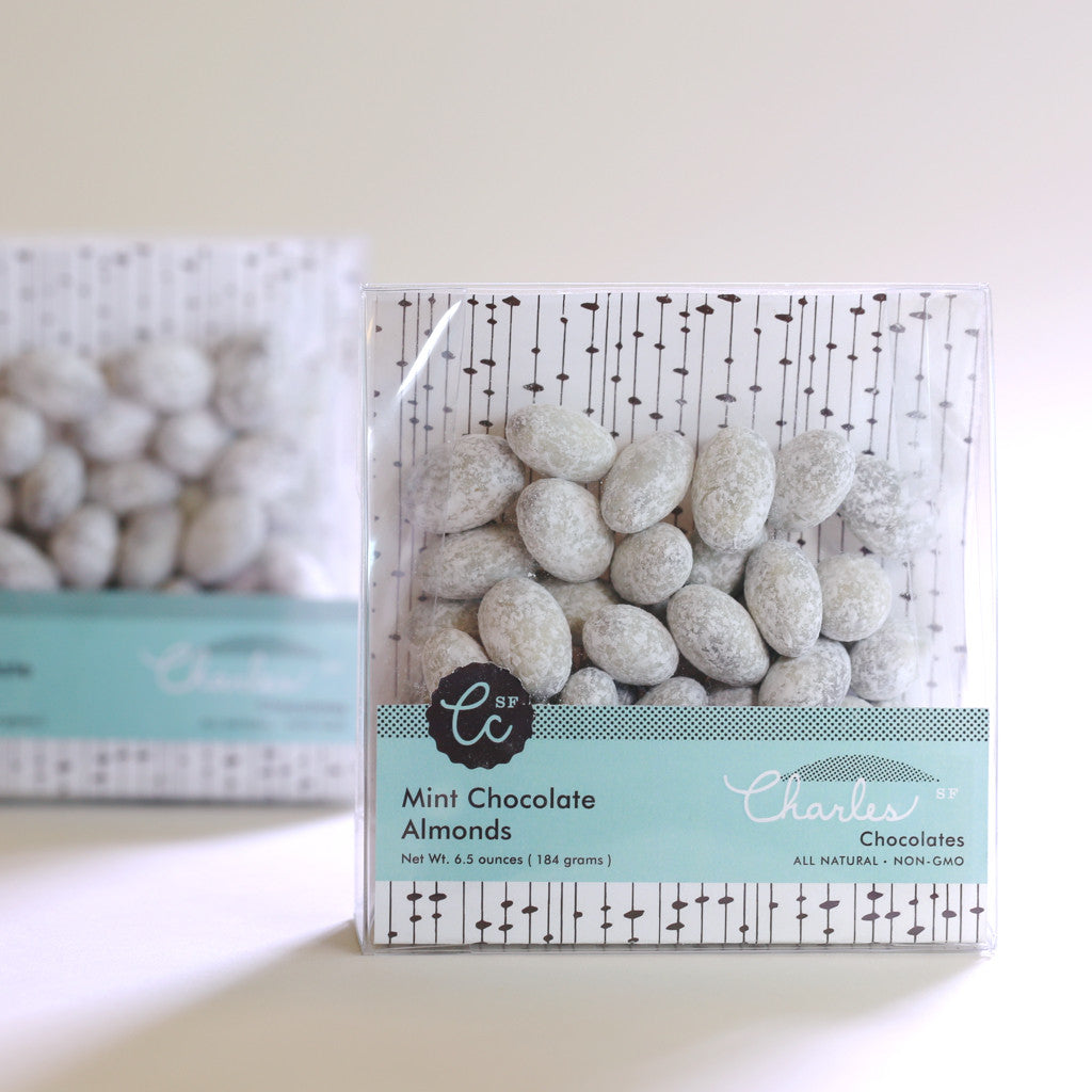 Mint Chocolate Almonds - Charles Chocolates
 - 2