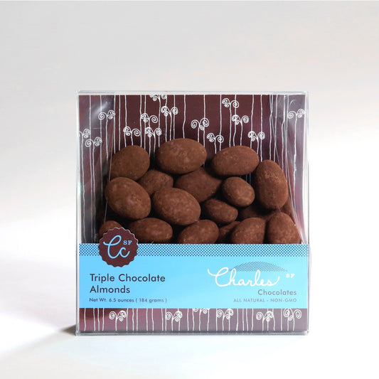 Triple Chocolate Almonds - Charles Chocolates
 - 1