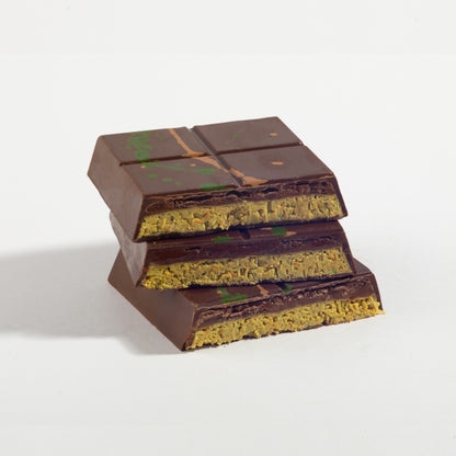 CC DUBAI BAR CARAMEL STACK dubai-done-better-pistachio-milk-chocolate-caramel-bar