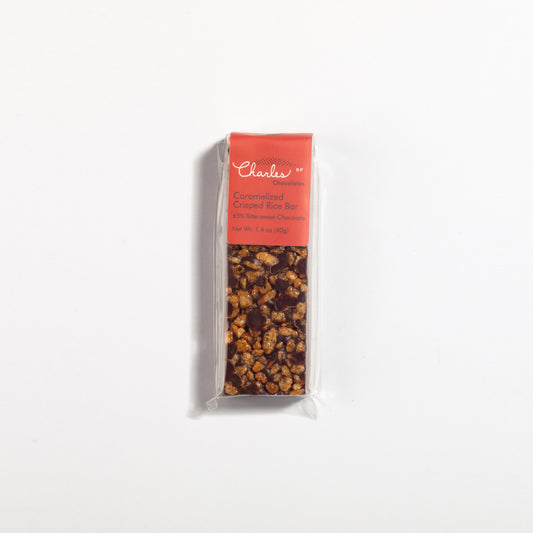 CC MINIBAR CARAMELIZED RICE DARK WRAPPED R35-01
