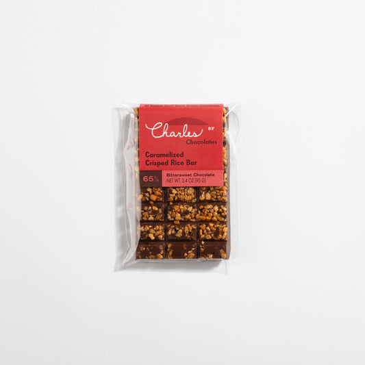 CC SIG BAR CARAMLIZED RICE DARK WRAPPED R30-01