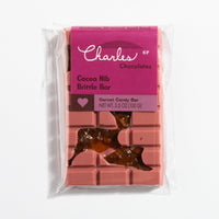 CC SIG BAR COCOA NIB BRITTLE WRAPPED R32-09