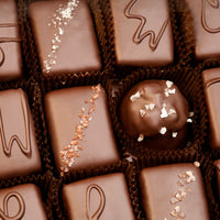 24 Piece Signature Handcrafted Chocolate Collection with Satin Ribbon