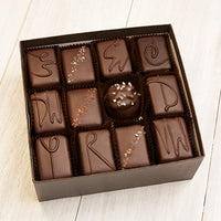 24 Piece Signature Handcrafted Chocolate Collection with Satin Ribbon