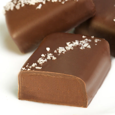 4 Piece Dark Chocolate with French Grey Sea Salt