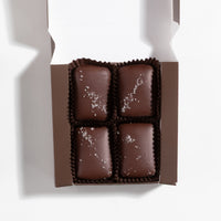 4 Piece Dark Chocolate with French Grey Sea Salt