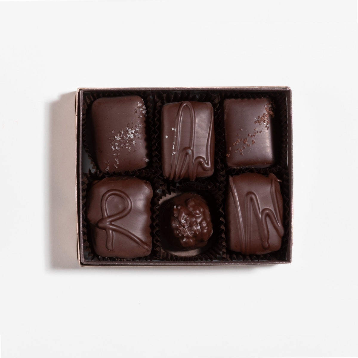 6 Piece Signature Handcrafted Chocolate Collection