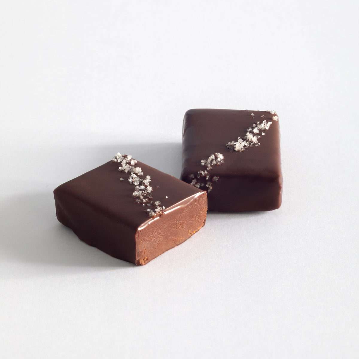 4 Piece Dark Chocolate with French Grey Sea Salt