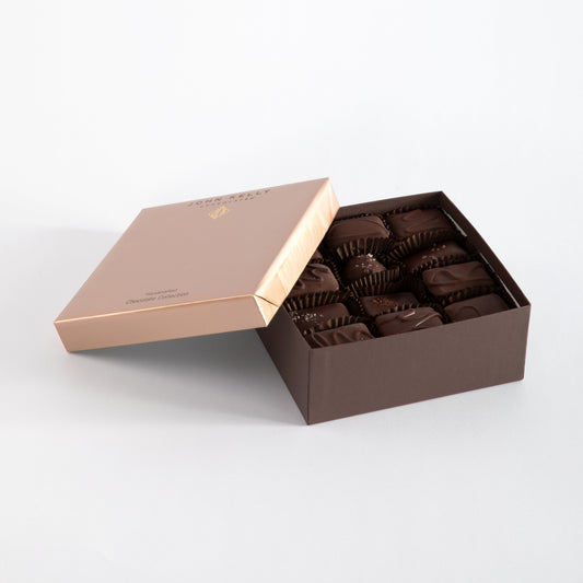 24 Piece Signature Handcrafted Chocolate Collection with Satin Ribbon