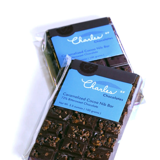 Caramelized Cocoa Nib Bar - Charles Chocolates
