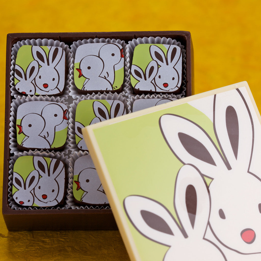 Easter Collection Edible Chocolate Box - Charles Chocolates
