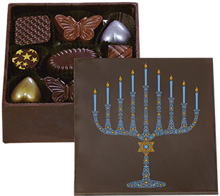 Hanukkah Collection Edible Chocolate Box