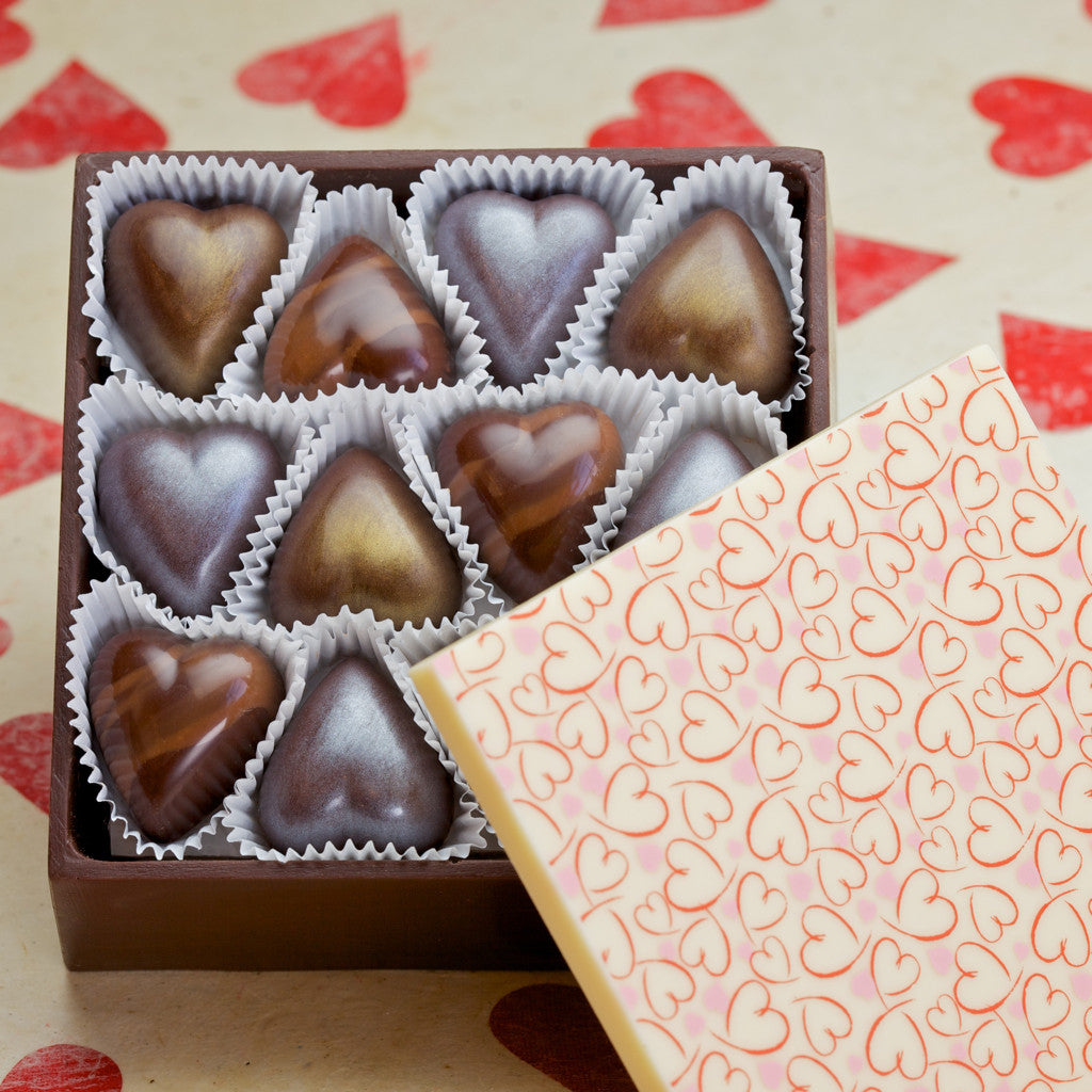 Valentine's Day Collection Edible Chocolate Box - Charles Chocolates
