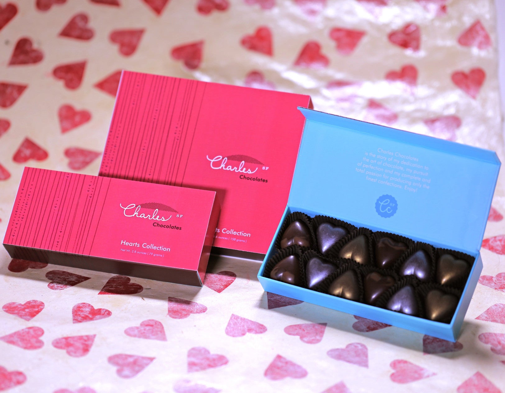 Hearts Collection - Charles Chocolates
