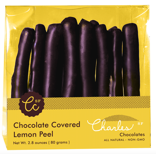 Chocolate Covered Lemon Peel