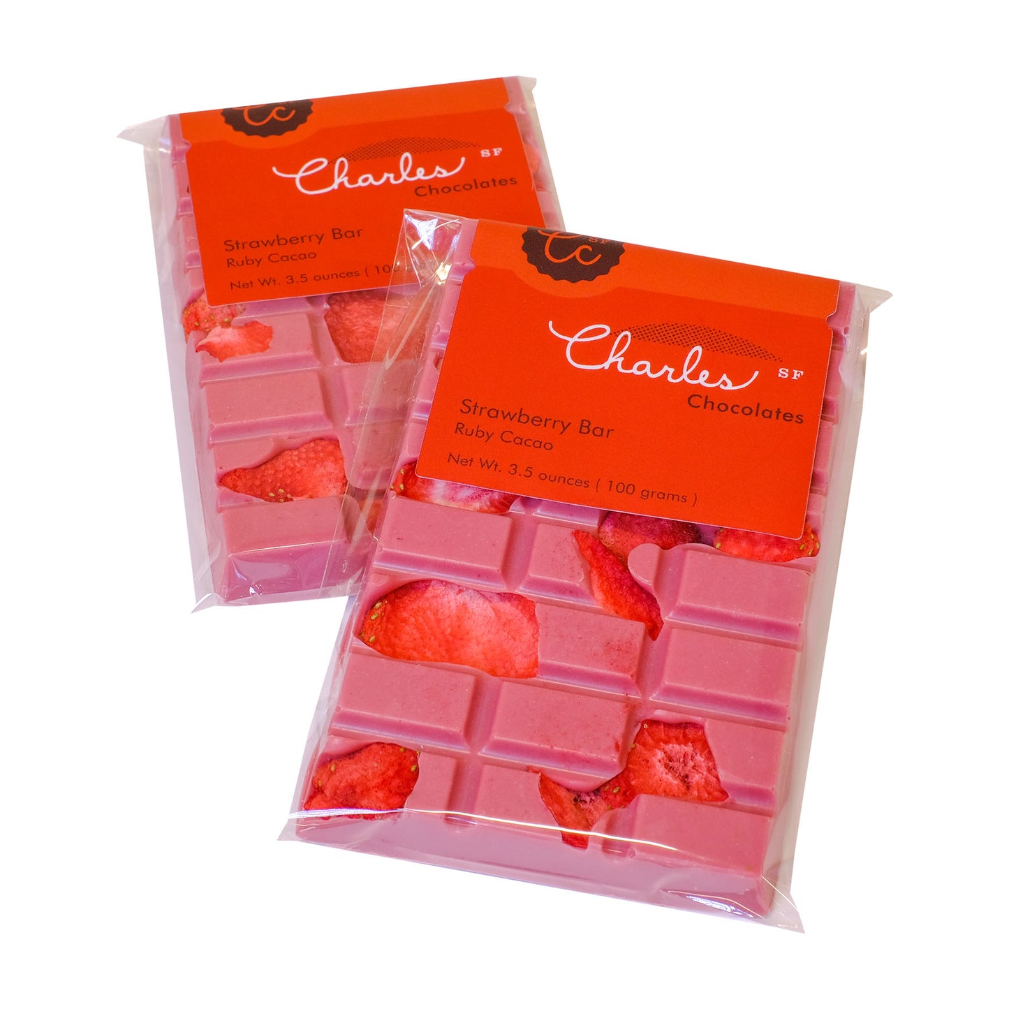 Ruby Chocolate Strawberry Bar – Charles Chocolates