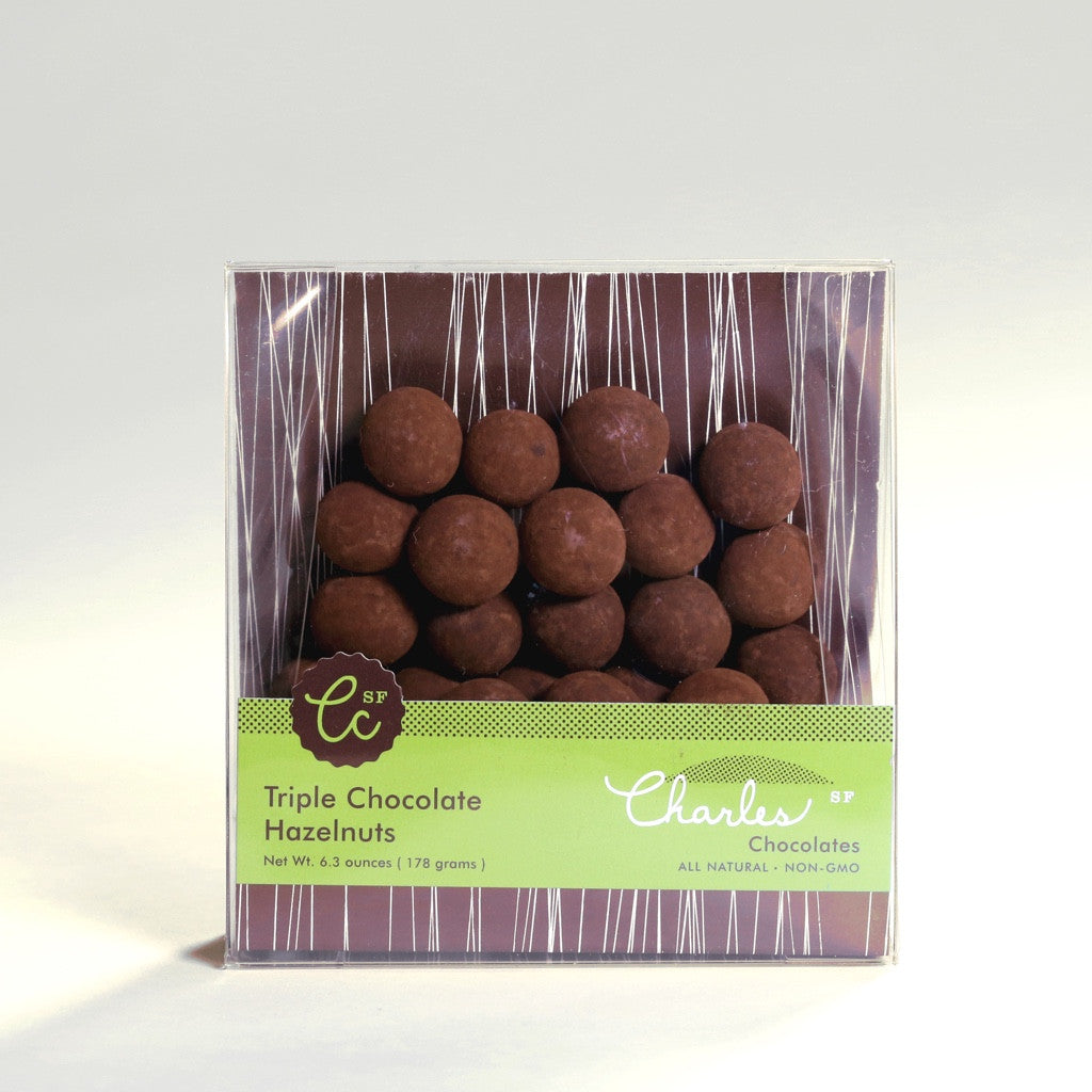 Triple Chocolate Hazelnuts - Charles Chocolates
 - 1